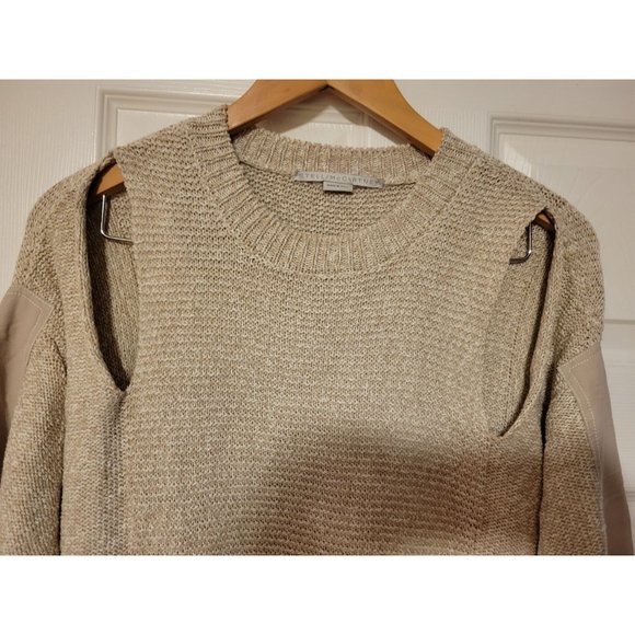 Stella McCartney beige organic cotton jumper sweater size 36 designer - Picture 7 of 10